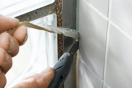 Fjerne silikonfuge Fjerne silikonfuge